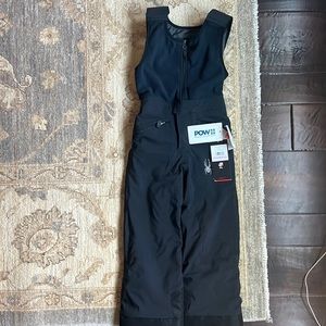 Spyder Snow/Ski Bib - NWT - Black - Size 6
